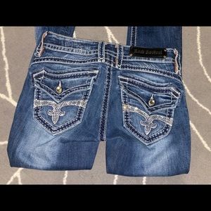 Rock Revival Straight Leg Jeans- Size 27